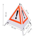 Waarschuwingspiramide 90 cm - afbeelding 2