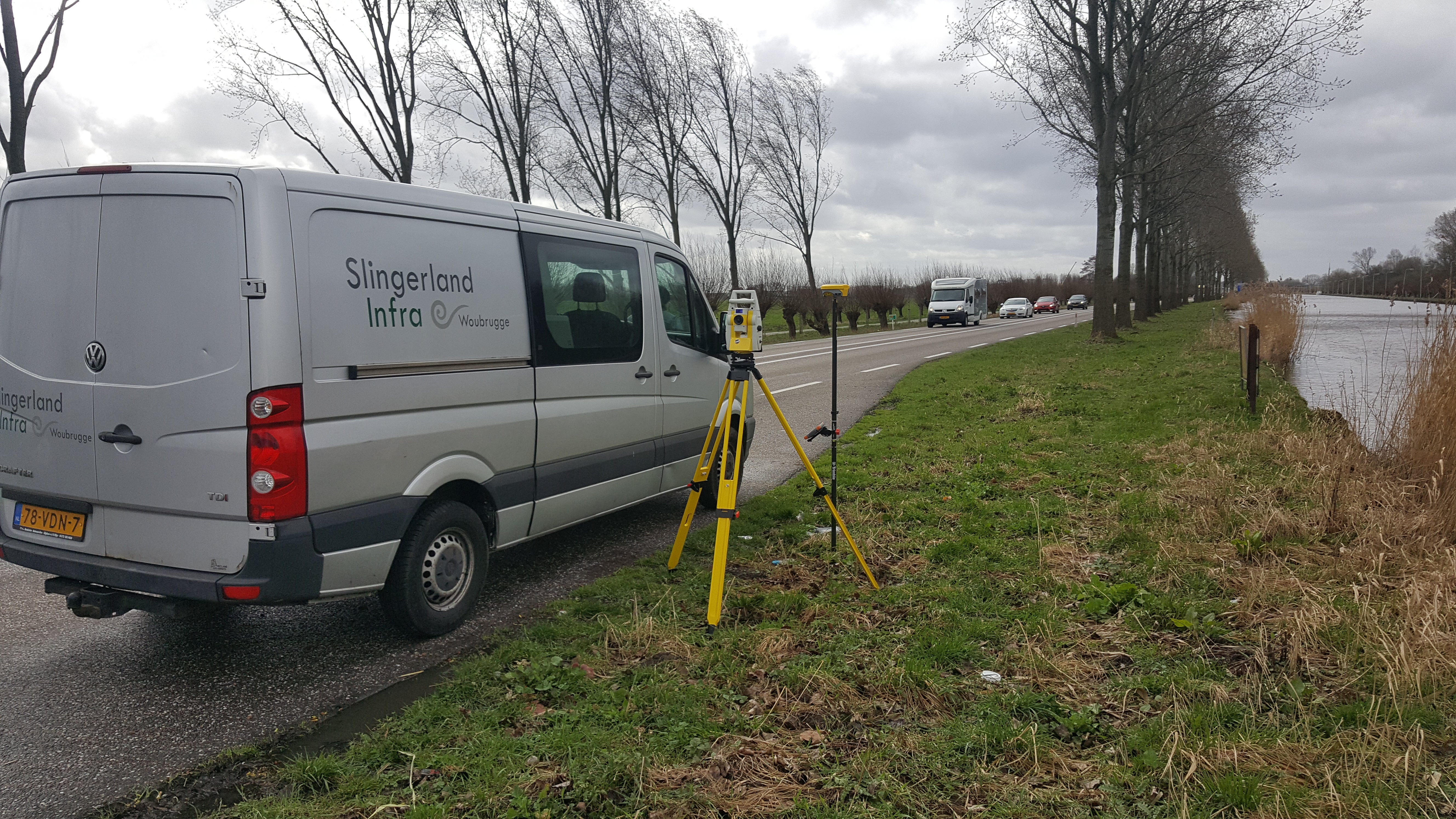 Slingerland Infra in het veld