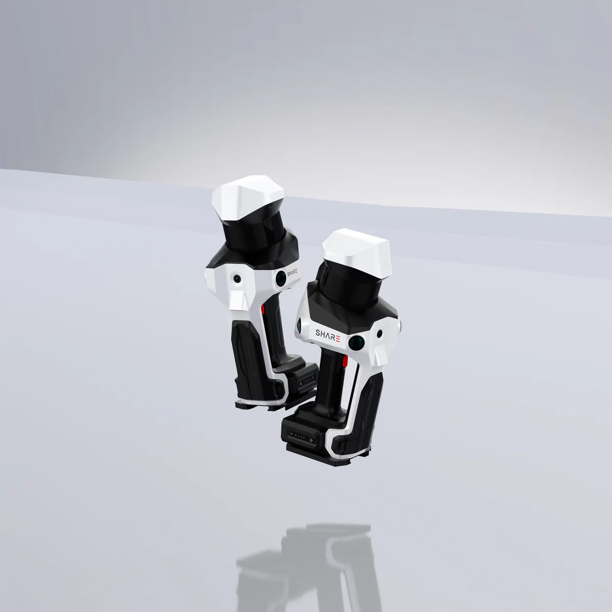 3D laserscanner in gebruik op locatie